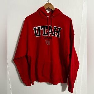 Red Utah Utes Hoodie
